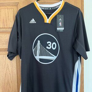 Steph Curry 2014 Adidas Swingman Jersey NWT (Sleeves)